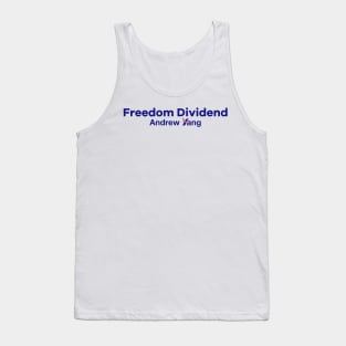 Andrew Yang Freedom Dividend Tank Top